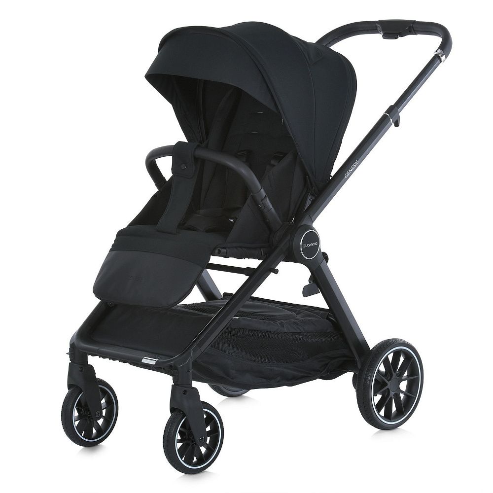 Коляска універсальна 2 в 1 El Camino ME 1126 GENESIS Jet Black