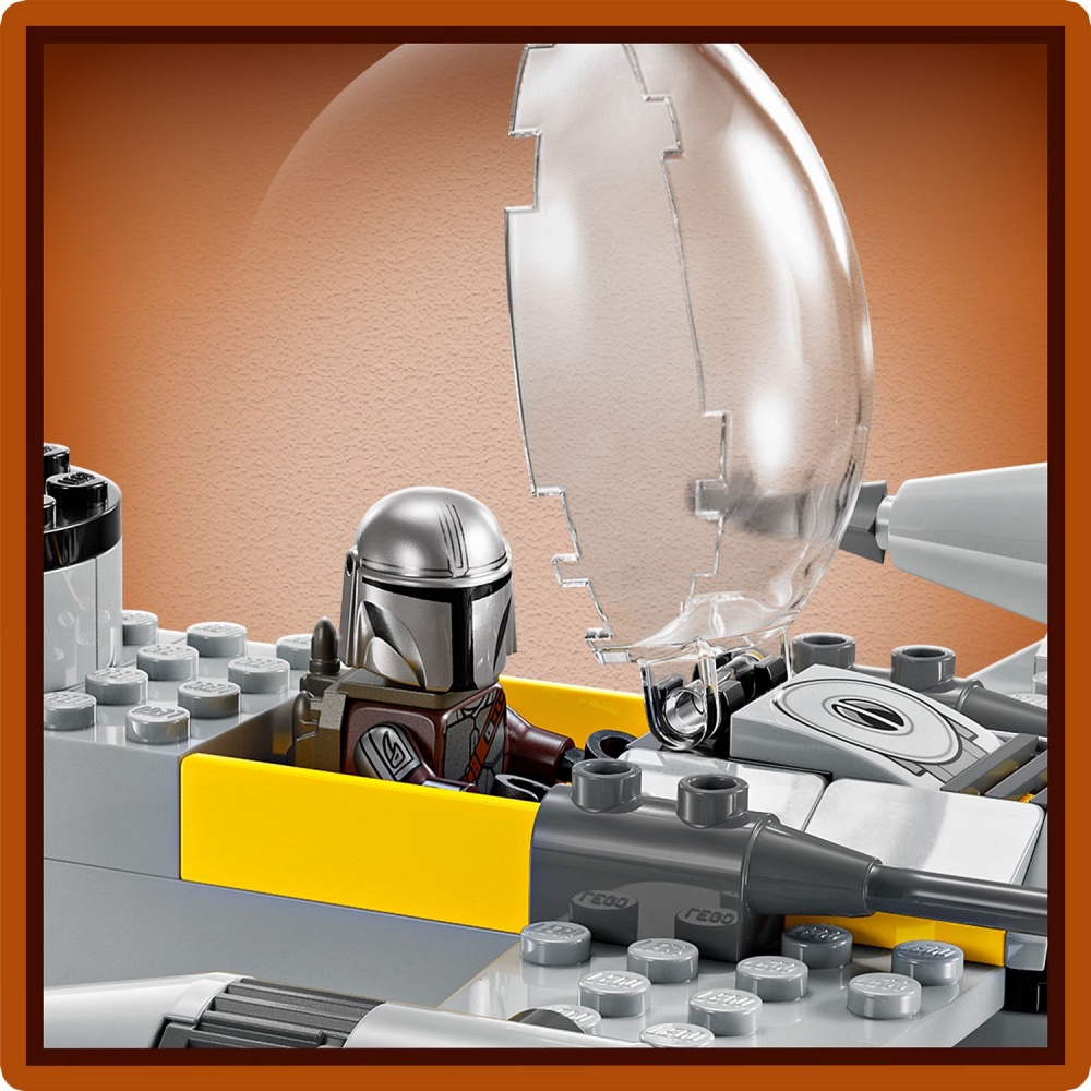 Конструктор LEGO Star Wars Звездный истребитель N-1 Мандо и Грогу 75410