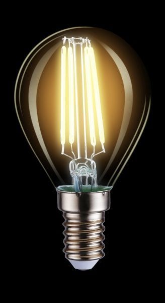 Лампа світлодіодна Expert FIL G45 4 Вт E14 2700 К 220 В прозора 