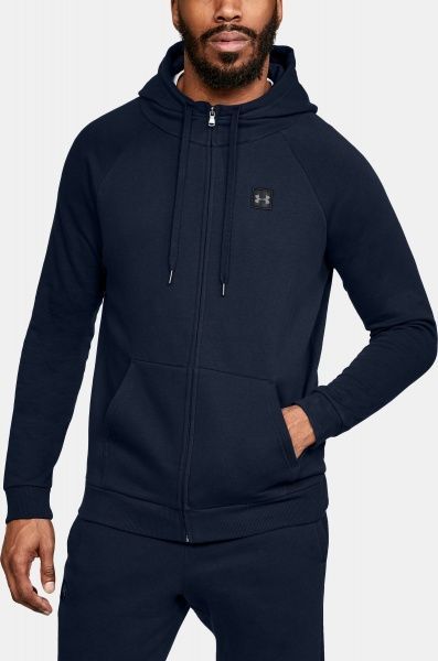 Джемпер Under Armour RIVAL FLEECE FZ HOODIE 1320737-408 р. M синій