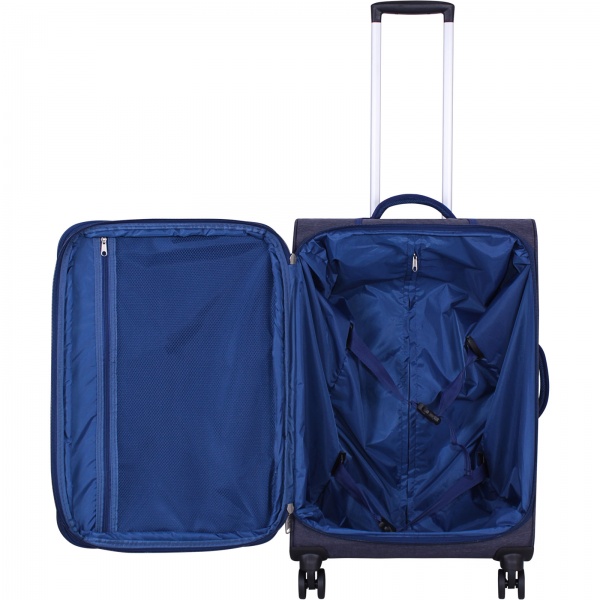 Валіза Bagland М New 70 л джинс 3796924 