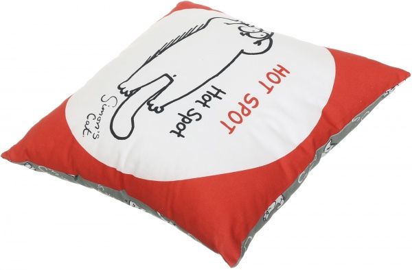 Подушка декоративная 2251952504018 41x41 см красный с серым Simon's Cat 