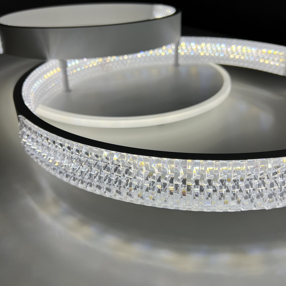 Люстра світлодіодна Luminaria 80 Вт LED-модуль білий AKRILIKA ROUND 80W 3R WHITE