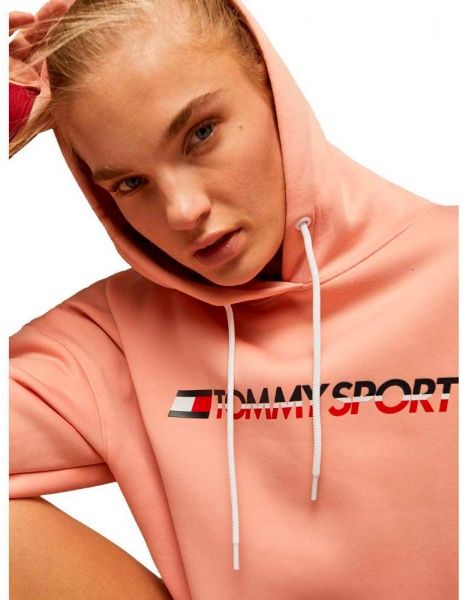 Джемпер Tommy Hilfiger CROPPED FLEECE HOODY S10S100360606 р. L розовый