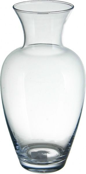 Ваза стеклянная прозрачная Глея 16х31 см
