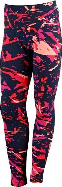 Лосины 4F HJZ20-JLEG006-90S 140 разноцветный