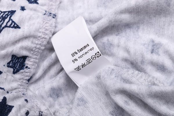 Лосины детские Luna Kids Звездочки р.14 серый с принтом