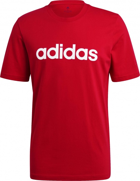 Футболка Adidas M LIN SJ T GL0061 р.L червоний