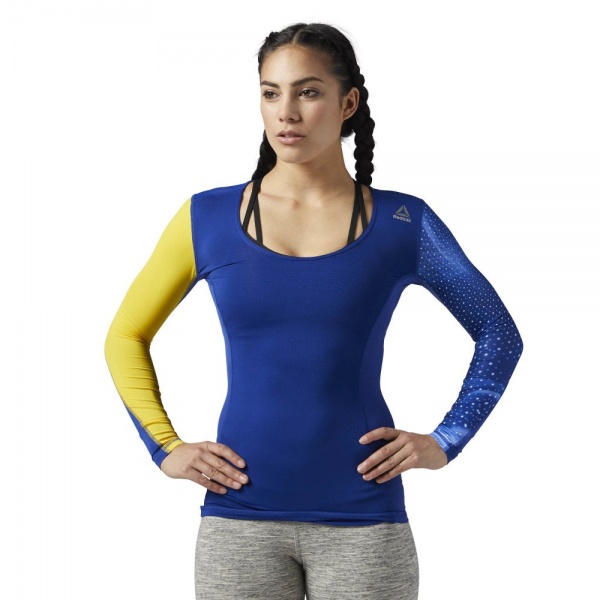 Футболка Reebok ACTIVCHILL BQ5040 р.S синій