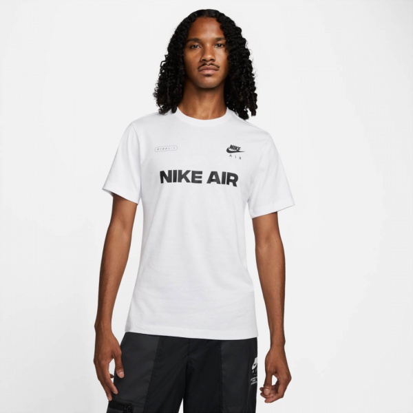 Футболка Nike M NSW AIR 1 TEE DM6337-100 р.XL білий