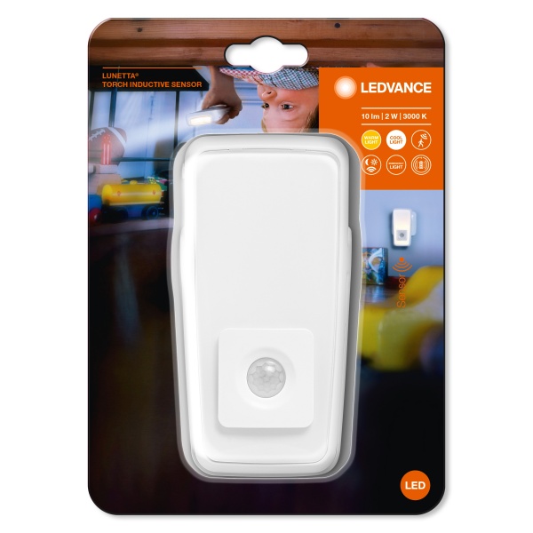 Ночник Ledvance Lunetta Torch Inductive Sensor 2 Вт белый 