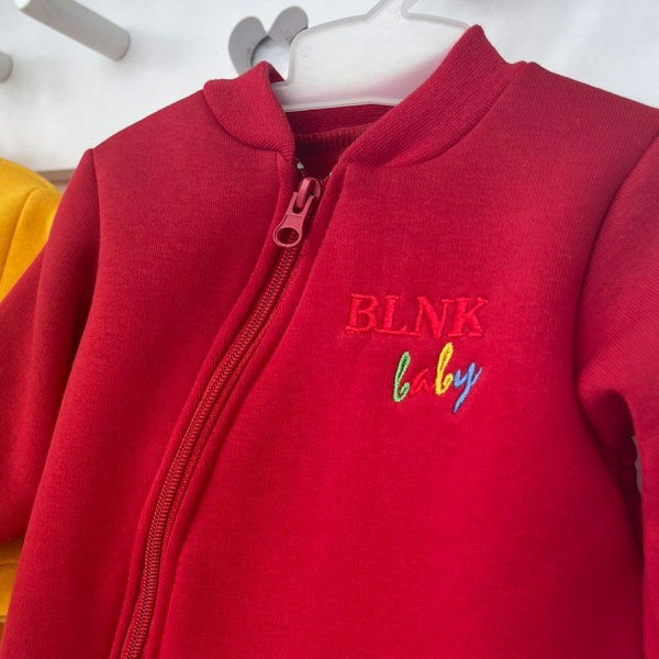 Человечек для девочки Blanka р.74 красный 12857 