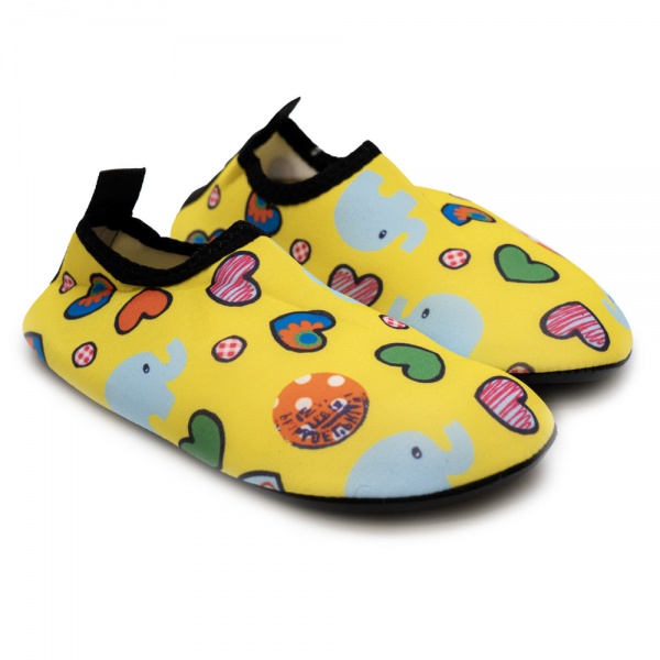 Взуття для пляжу і басейну Devilon р.33 жовтий 518424 