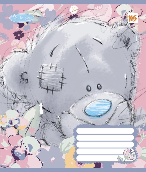 Комплект зошитів MTY Tenderness 12 аркушів у лінію 25 шт. YES