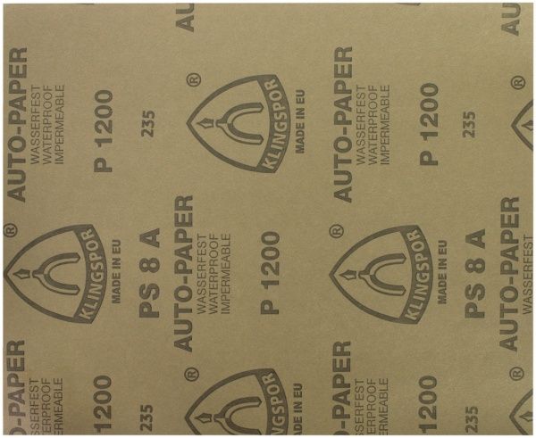 Наждачная бумага Klingspor PS 8 A P1200 1 шт. 583