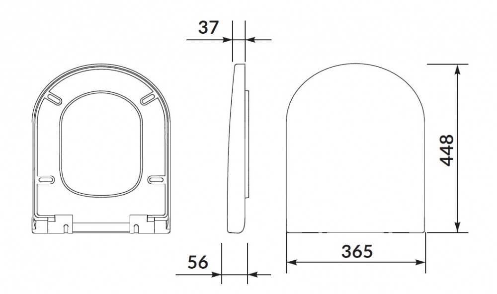 Унитаз-компакт Cersanit Mito ZIP 783 SIMPLEON 021 3/5 Л с дюропластовым сидениьем