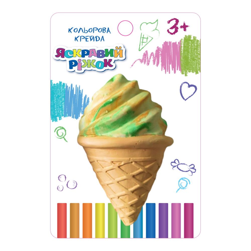 Мел цветной SHANTOU YISHENG Яркий рожок FG240926006N