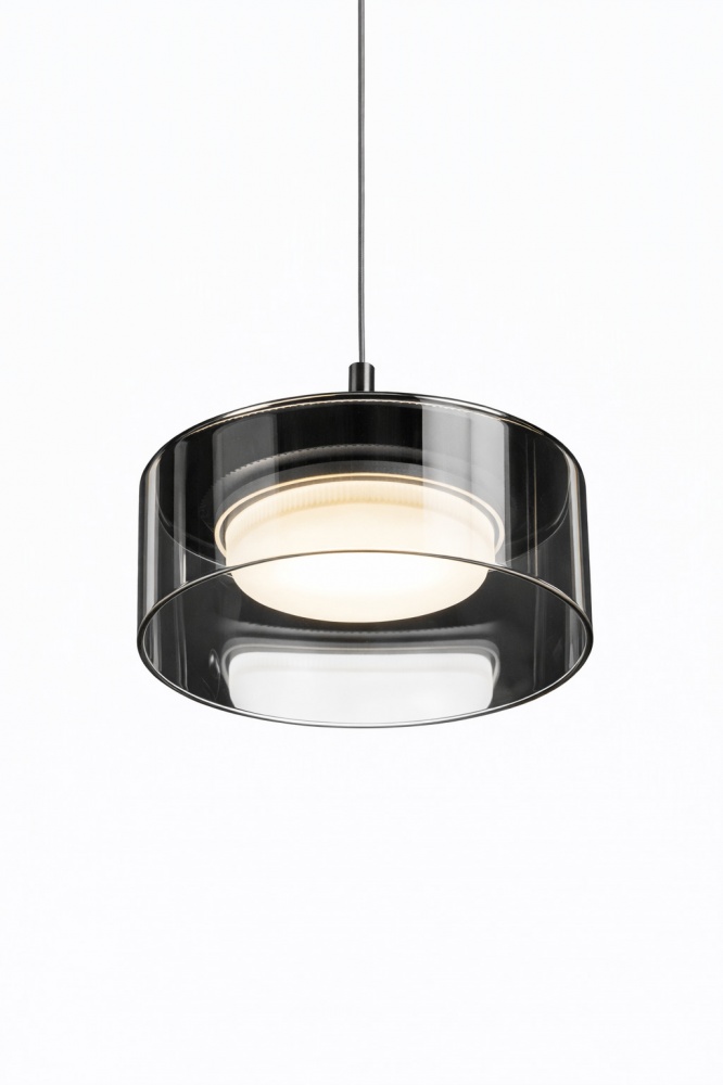 Люстра подвесная LIGHT SET DUSHA MS241-D5 5x12 Вт GX53 черный/дымчатый