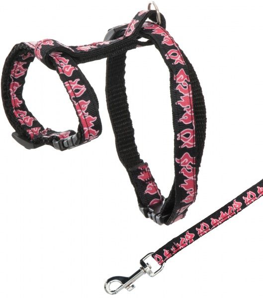 Шлейка Lilli Pet з повідцем М 1х18-28 см 20-8651