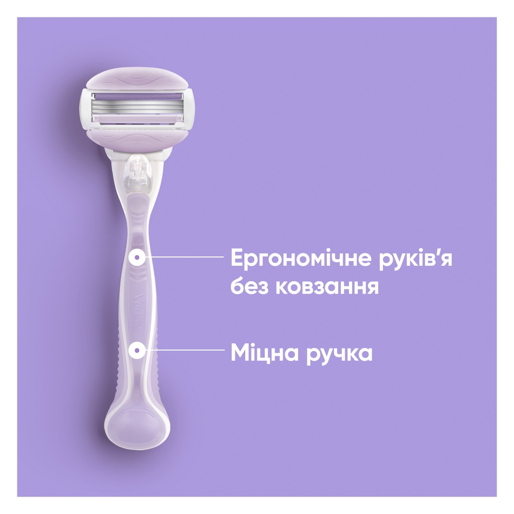 Сменный картридж Gillette Venus ComfortGlide Breeze 6 шт. + чехол для лезвий 1 шт.