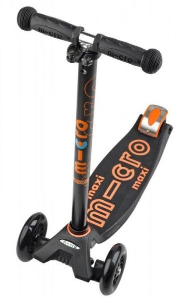 Самокат Micro Mobillity Systems Maxi Micro deluxe black черный MMD020 