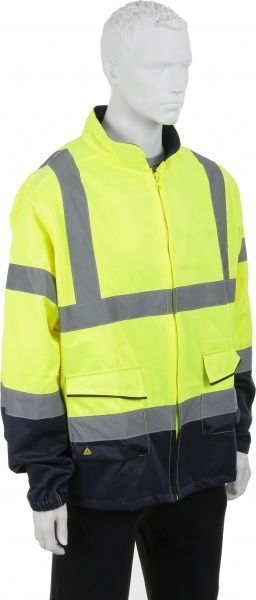 Куртка сигнальная Delta Plus PHVES со светоотражающими полосами р. XXL желтый