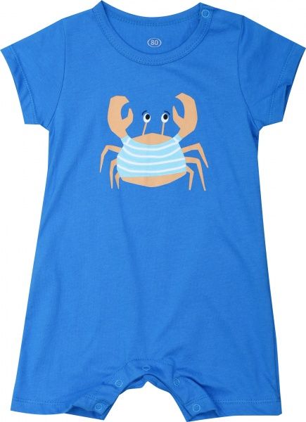 Комбинезон Фламинго для мальчика р.74 синий 539-110 