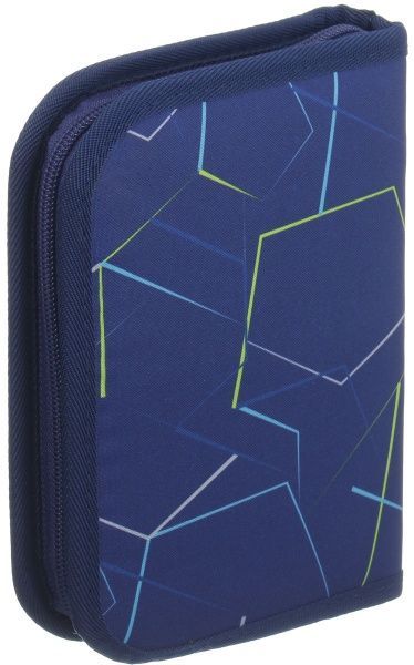 Пенал шкільний без наповнення K19-622-16 GOAL KITE синій