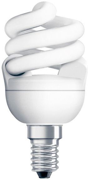 Лампа КЛЛ Osram Dstar mini Twist 12 Вт E14 4000 К 240 В 4052899916104 
