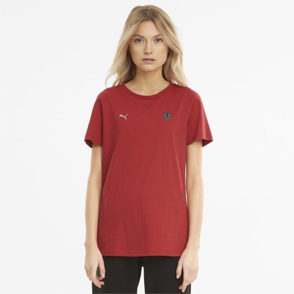 Футболка Puma Ferrari Style Wmn Shield Tee 59989202 XS червоний