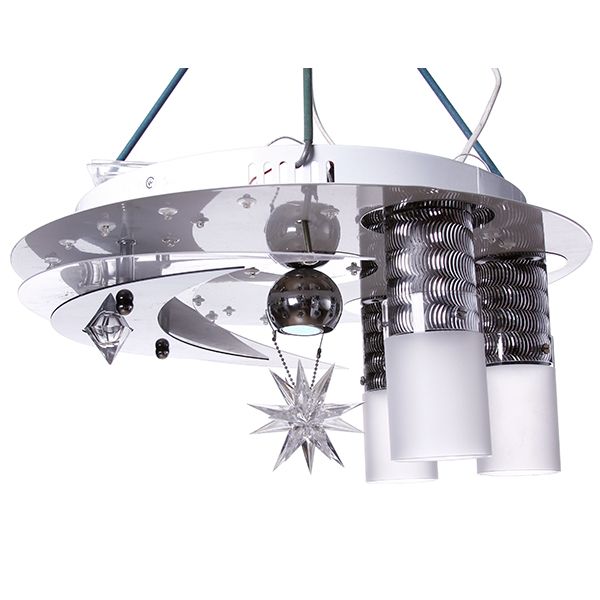 Люстра Altalusse LV147-04 белый/хром