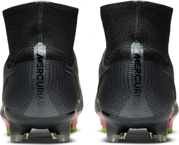 Бутсы Nike SUPERFLY 8 ELITE FG CV0958-090 р. US 7 черный