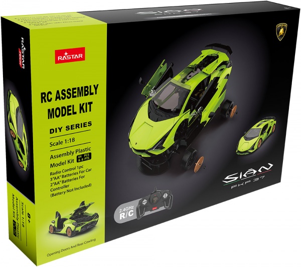 Автомобіль на р/к Rastar Конструктор Lamborghini Sian 1:18 454.00.32