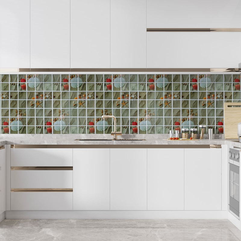 3D-панель с ПВХ Sticker Wall мозаика 960х480х4 мм (1789)