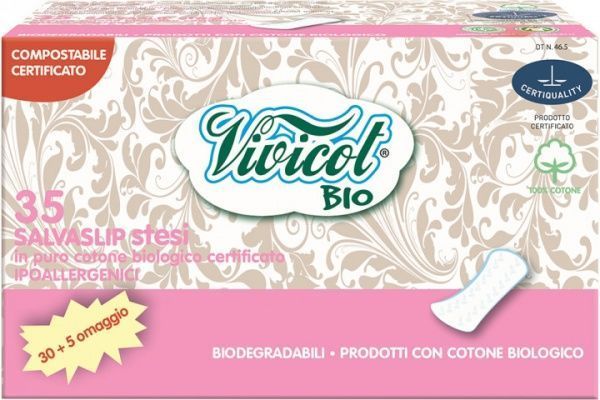 Прокладки ежедневные Vivicot Bio 35 шт.
