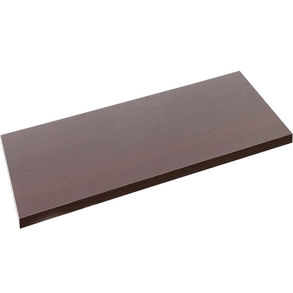 Полка прямая 800х400 мм стандарт венге