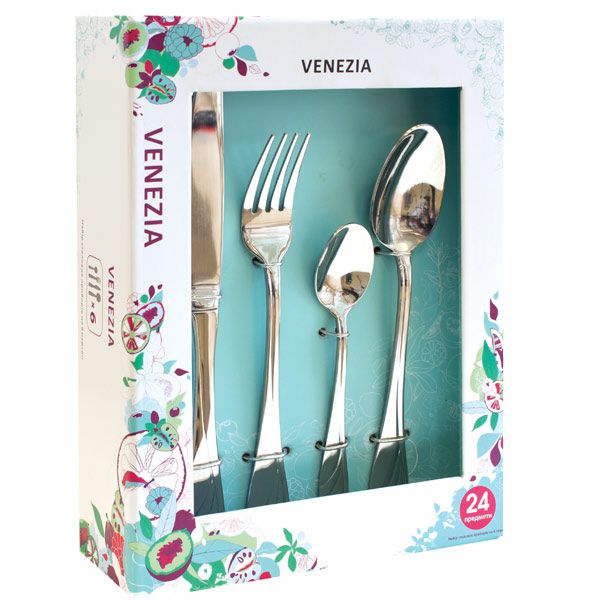 Набір столових приборів Venezia 24 предмета
