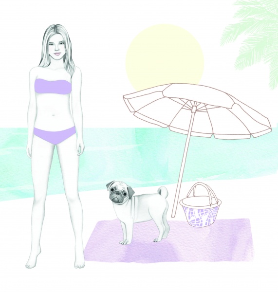 Книга-розмальовка Стильні домашні улюбленці