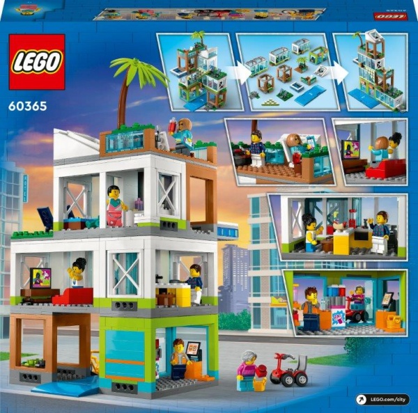 Конструктор LEGO City Багатоквартирний будинок 60365