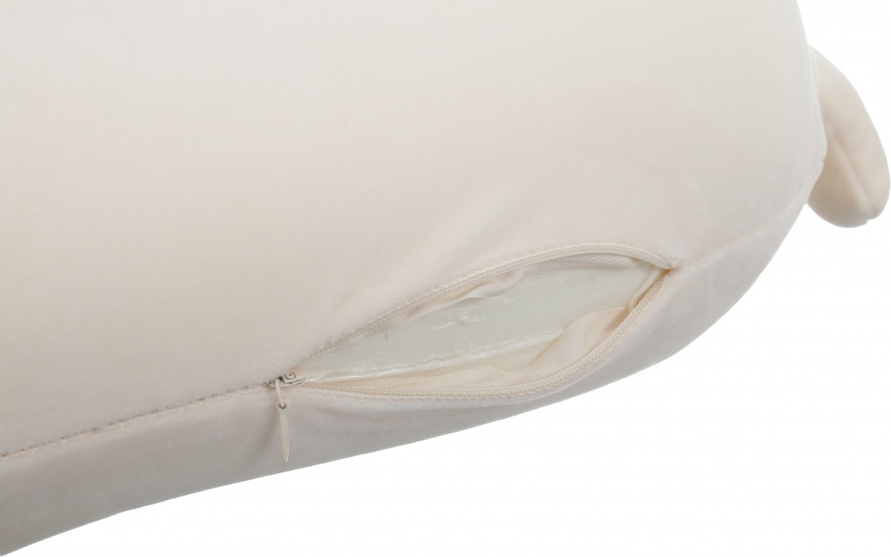 Подушка-игрушка HW Котик 43х22см белый BMPMIX0332/ivory