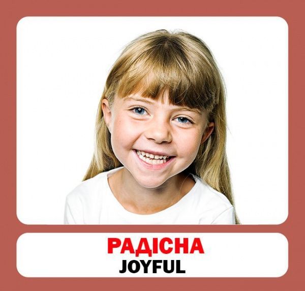 Книга «Навчальний посібник. Емоції . англ-укр»