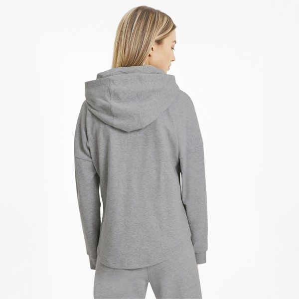 Джемпер Puma Ferrari Wmn Hooded Sweat Jkt 59613103 р. S серый