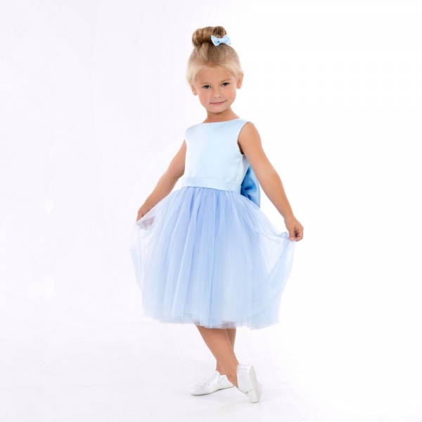 Сукня Maya-MI Серце на спинці 0105-0030-20 р.86 світло-блакитний 