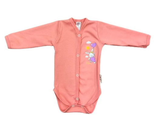 Боди для девочки Bambinelli с аликацией р.68 оранжевый Б302-4 