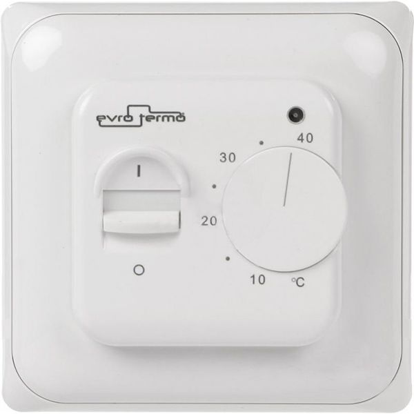 Терморегулятор Evro-Termo Мex білий