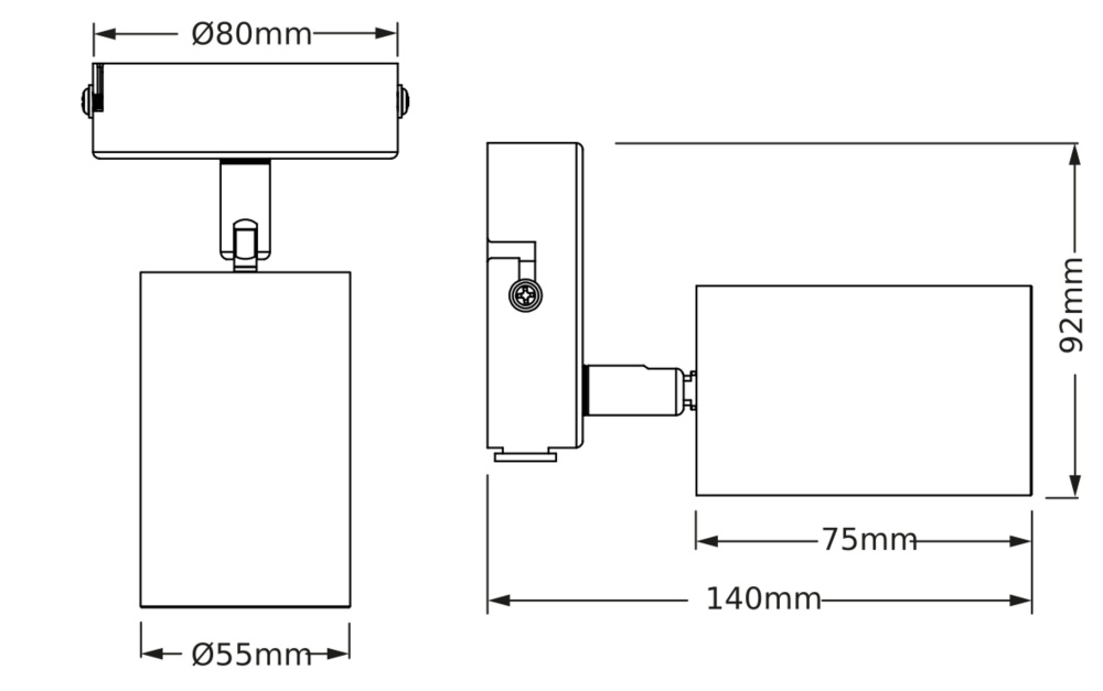 Спот Osram Elemental 1xGU10 белый