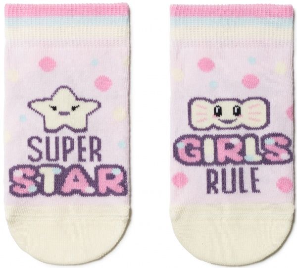 Носки детские Conte-Kids CK Веселые ножки 17С-10СП 464 р.12 светло-розовый 