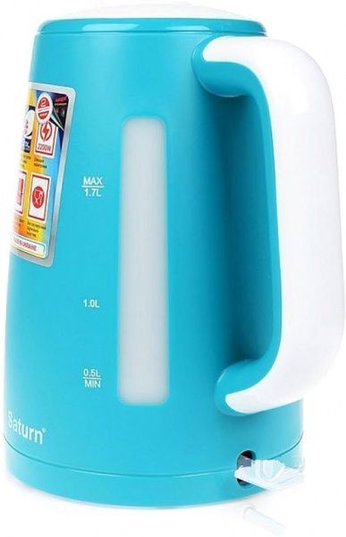 Електрочайник Saturn ST-EK8435 White/Blue 