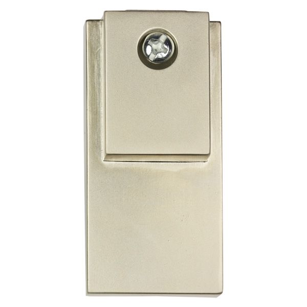 Тримач для полиць Smart Quadro 28x55 мм 99091 нікель