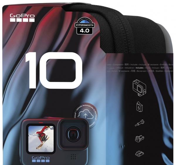 Екшн-камера GoPro Hero 10 black (CHDHX-101-RW) 